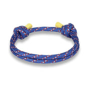 bracelet homme corde bleu
