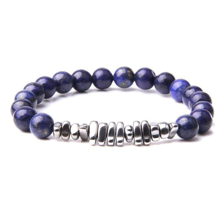 bracelet homme pierre hématite