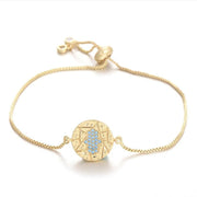 bracelet en chaîne doré