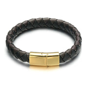 bracelet cuir homme pas cher noir