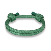 bracelet homme corde vert