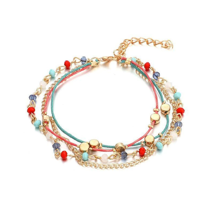 bracelet de cheville femme tendance