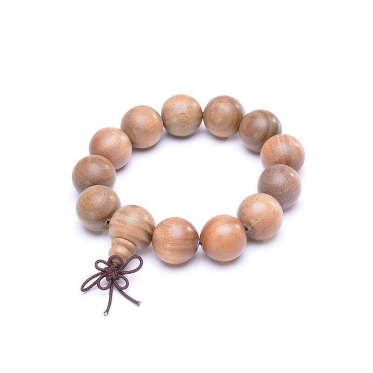 bracelet perle de bois homme 20 mm