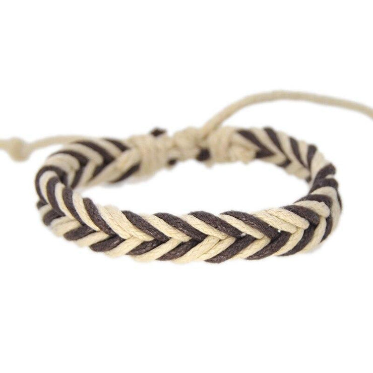 bracelet en corde homme tendance