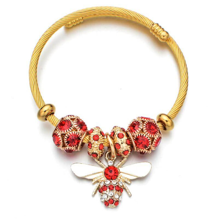 bracelet acier femme fantaisie tendance