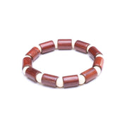 bracelet homme en bois marron