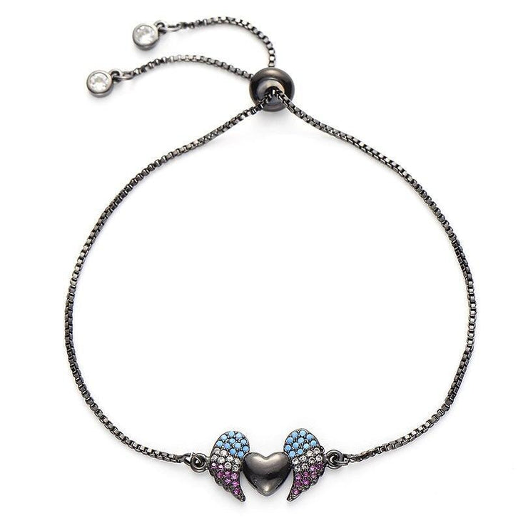 bracelet chaîne pour femme noir