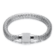 bracelet femme en acier inoxydable tendance