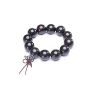 bracelet tibétain bois homme tendance