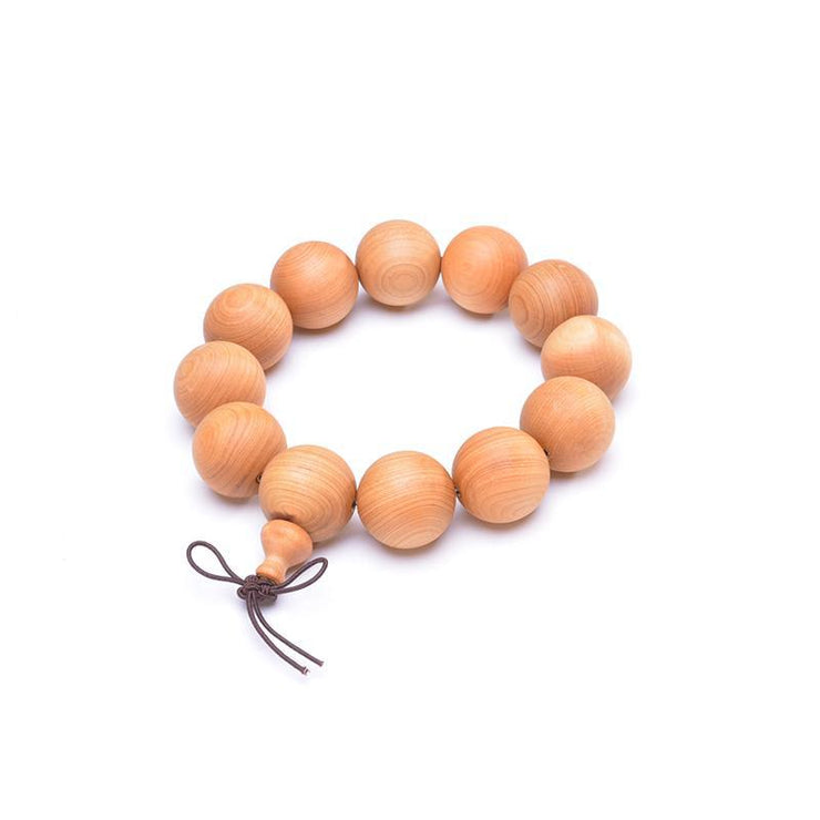 bracelet perle en bois homme 22 mm