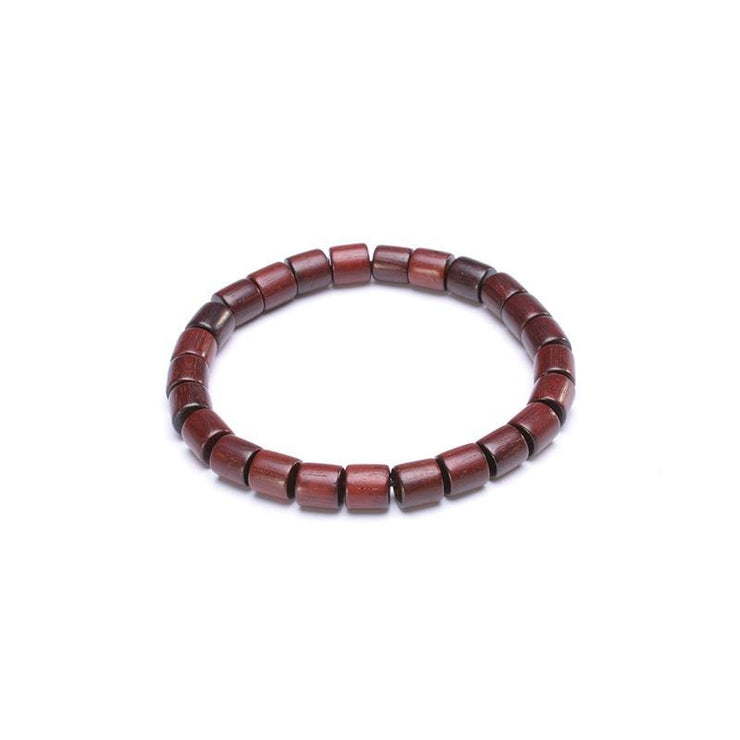 bracelet en bois africain homme marron