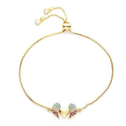 bracelet chaîne pour femme doré