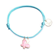 bracelet sur cordon femme bleu