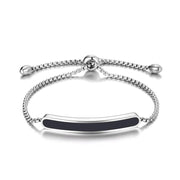 bracelet acier inoxydable femme pas cher noir