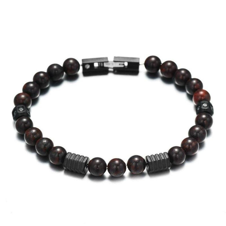 bracelet perle homme tendance