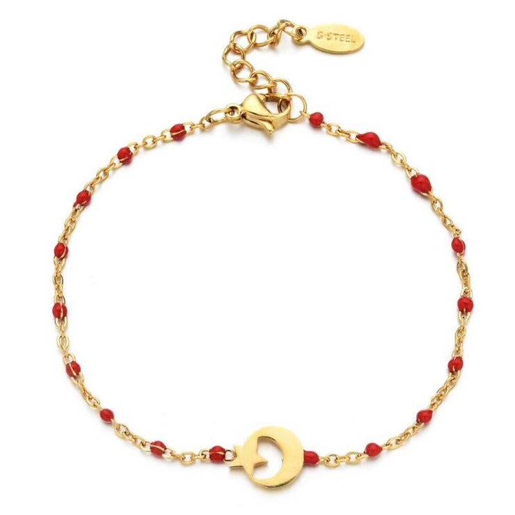 bracelet femme doré fin