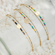 BRACELET FANTAISIE MULTIRANG - (CHAÎNE)