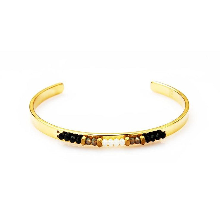 bracelet fantaisie doré pour femme 