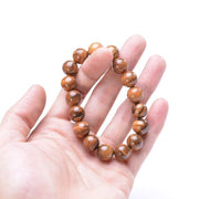 BRACELET BILLE BOIS HOMME - (PERLES)