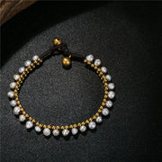 BRACELET DE CHEVILLE INDIEN - (PIED)