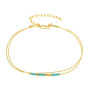 bracelet fin doré tendance pour femme