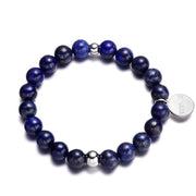 bracelet perle bleu homme tendance