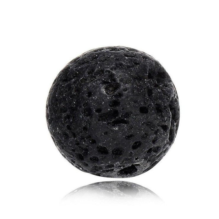 BRACELET HOMME PERLES LION - (BOULE)