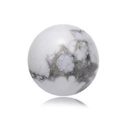 BRACELET HOMME PERLES NOIRES & BLANCHES - (BOULE)