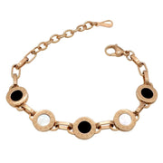 bracelet acier rose femme tendance