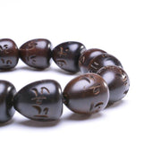 BRACELET TIBÉTAIN EN BOIS - (PERLES)