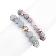 BRACELET FEMME EN PERLES - (PIERRE)