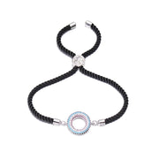 bracelet cordon noir femme tendance