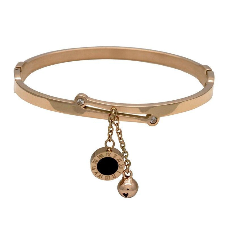 bracelet jonc or rose femme tendance