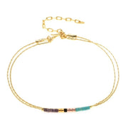 bracelet fin doré tendance