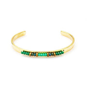 bracelet fantaisie doré femme avec perles