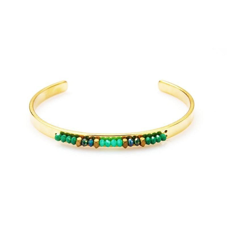 bracelet fantaisie doré femme avec perles