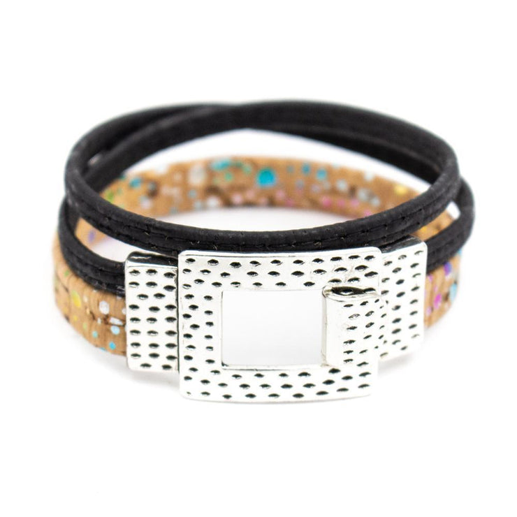 BRACELET EN LIÈGE PORTUGAL - (BOIS)