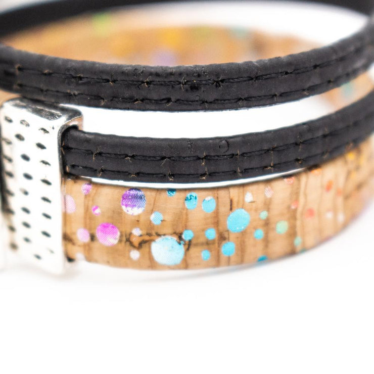 BRACELET EN LIÈGE PORTUGAL - (BOIS)