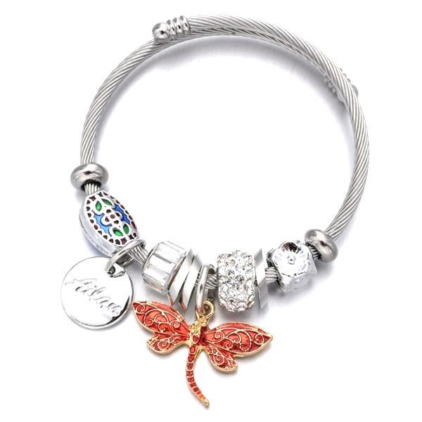 BRACELET FANTAISIE FEMME ACIER - (INOXYDABLE)
