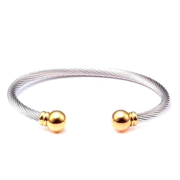 bracelet jonc acier homme pas cher 