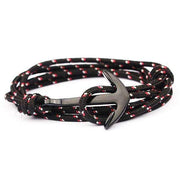 bracelet marin homme ancre multicolore