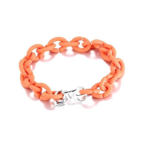 BRACELET CAOUTCHOUC - LOVE (FANTAISIE)