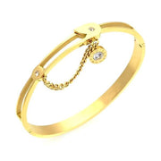 bracelet femme or jonc tendance