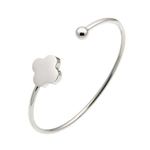 bracelet jonc femme pas cher argenté
