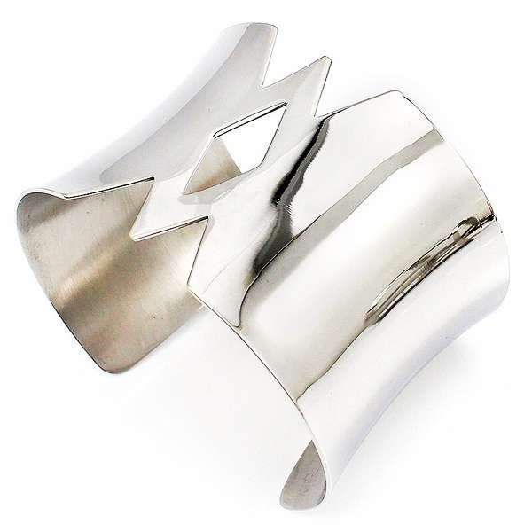 BRACELET MANCHETTE ACIER INOXYDABLE