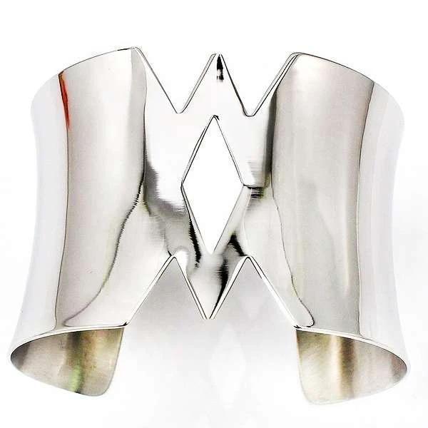 BRACELET MANCHETTE ACIER INOXYDABLE