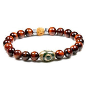 BRACELET HOMME EN PERLE - (AGATE)